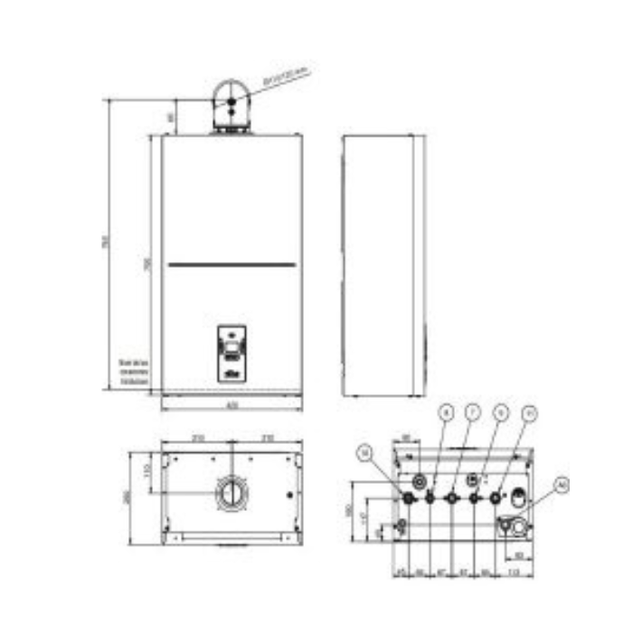JUNKERS BOSCH CONDENS 4300I 24/30 N JUNKERS BOSCH CONDENS 4300I W 24/25 N