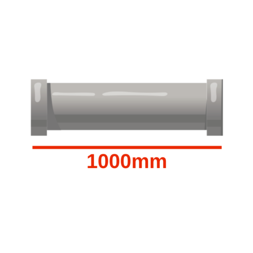 Tramo extra caldera 1000mm