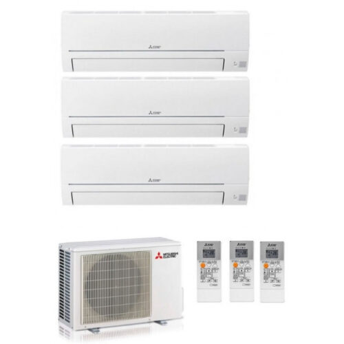 Aire acondicionado Multisplit Mitsubishi Electric 3x1 MSZ-HR252525VF Ext. MXZ-3HA50VF